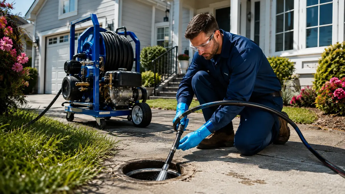 Residential Hydro Jet Drain Cleaning in Playa Vista