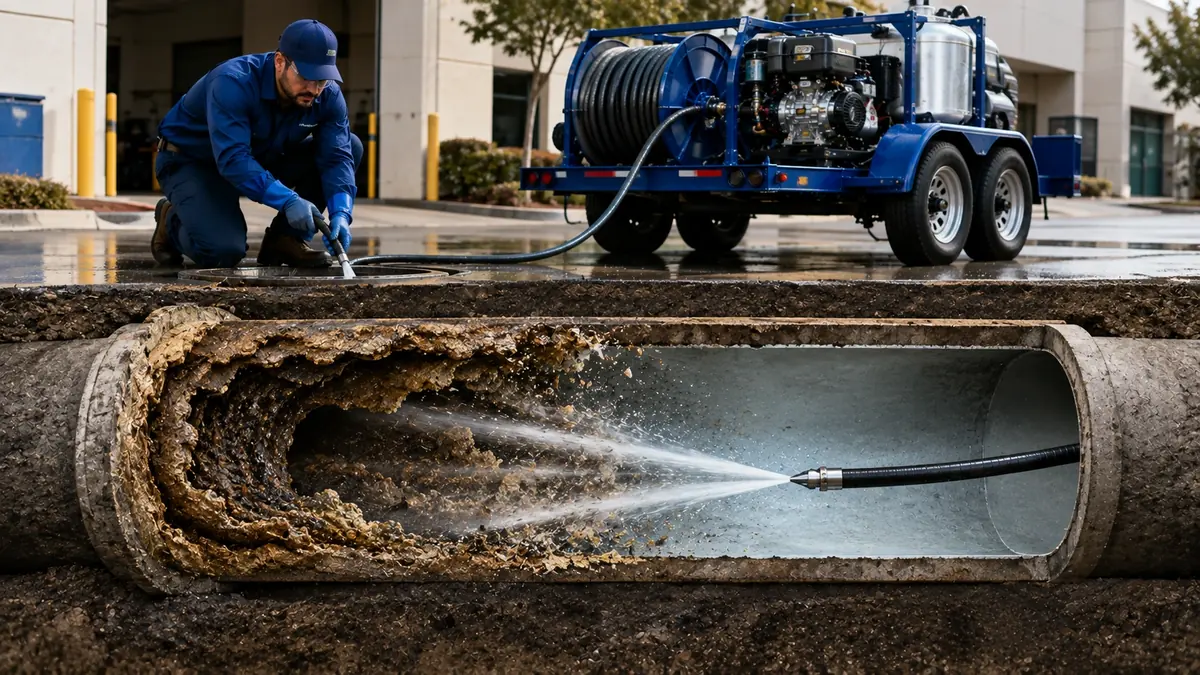 Sewer Pipe Descaling in Playa Vista